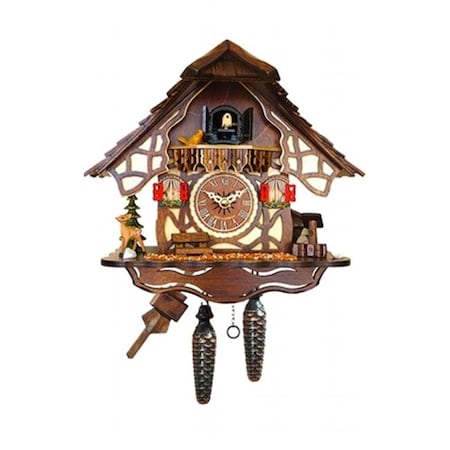 ENGS 416QM Engstler Battery-operated Cuckoo Clock - Full Size